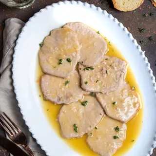 Scaloppine al vino bianco