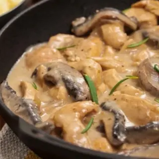 Scaloppine ai funghi porcini