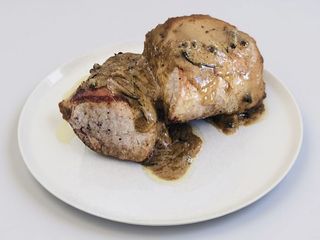 Filetto di manzo al pepe verde