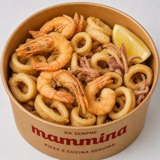 Frittura di calamari e gamberi