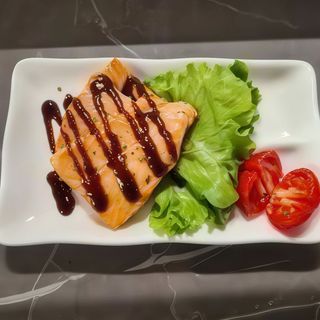 Salmone alla piastra