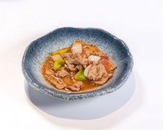 082.Manzo salato con peperoni piccante