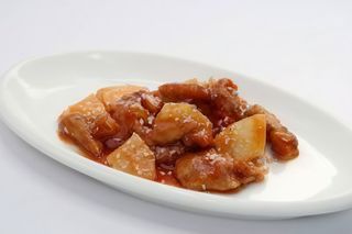 087. Maiale in salsa agrodolce