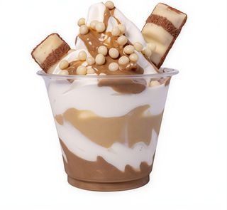 Gelato kinder bueno white