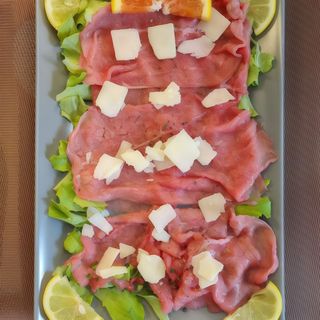 Albese carpaccio di Fassona piemontese