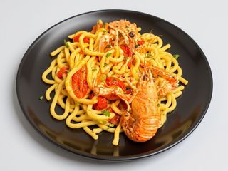 Troccoli agli scampi