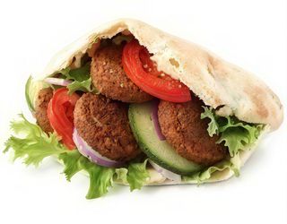 Panino falafel