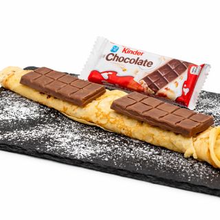 Yo Crêpesroll kinder Cereali :)