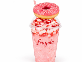 Milkshake Fragola+ Donuts