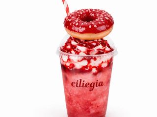 Milkshake Ciliegia + Donut