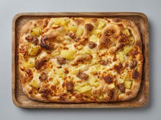 Patate & salsiccia 1/2 teglia