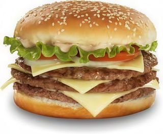 Triplo cheeseburger