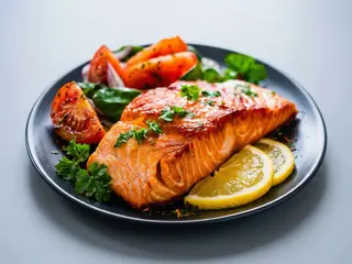351.Salmone alla griglia