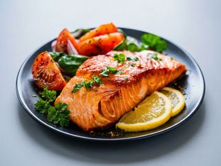 351.Salmone alla griglia