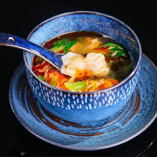Zuppa di wonton spicy