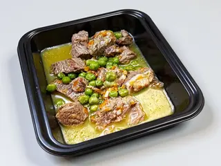 Spezzatino con Piselli