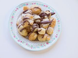 Pasta fritta alla Nutella senza glutine