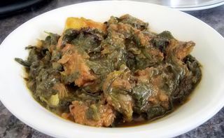 Manzo palak