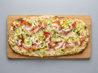 Zucchine e speck
