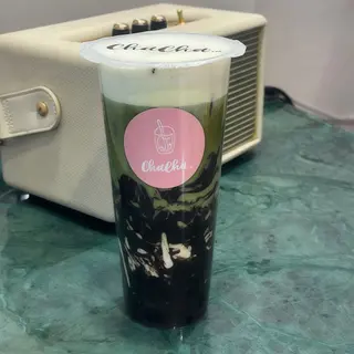 OREO MATCHA LATTE 奥利奥芝士抹茶牛乳