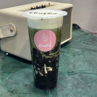 OREO MATCHA LATTE 奥利奥芝士抹茶牛乳