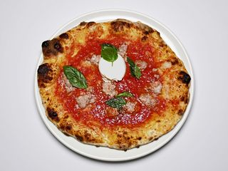 Burrata e salsiccia