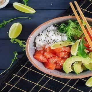 Salmon poke