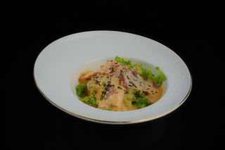 Insalata con carpaccio misto