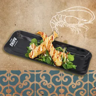 Gamberi in tempura