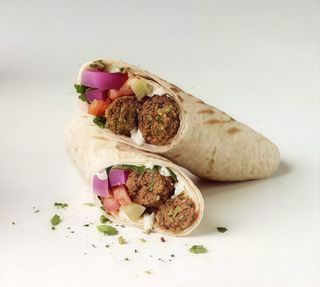 Menù piadina falafel