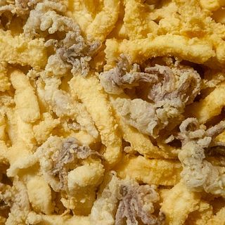 Fritto misto con totano e ciuffi