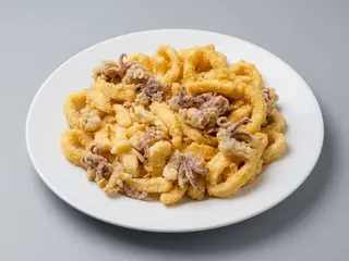 Fritto misto con totano e ciuffi