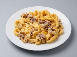 Fritto misto con totano e ciuffi