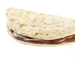 Piadina Nutella, maskaraponi e granella