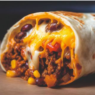Chicken burrito-medio