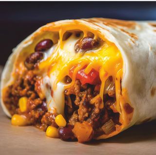 Chorizo burrito-medio