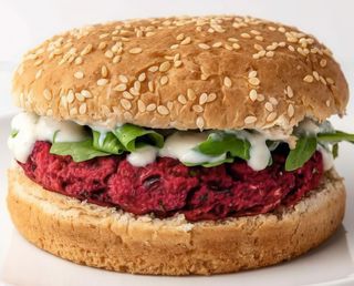 Beetroot burger