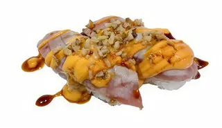 68. Flambe tuna