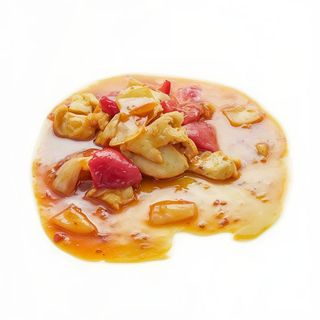 214. Filetti di pollo in salsa piccante