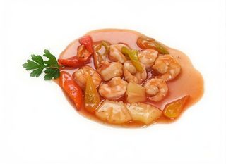 207. Gamberi in salsa agrodolce