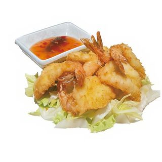 25. Gamberi impanati 