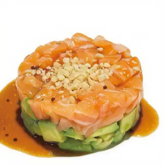 27. Tartar salmone avocado