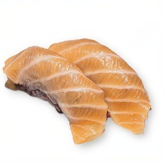 72. Nigiri black salmon