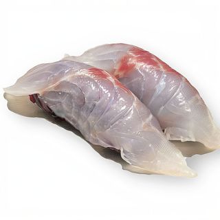 74. Nigiri black branzino 