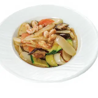 189. Gnocchi saltato con verdure e uova