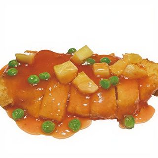 212. Pollo agrodolce 