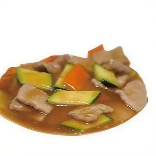 223. Manzo con verdure