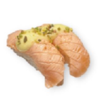 64. Nigiri flambé salmone 