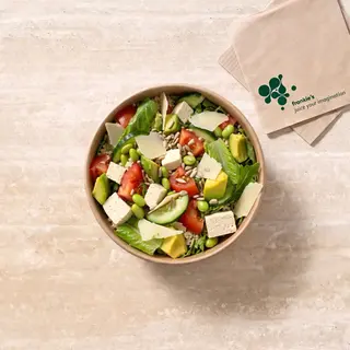 Tofu vegetariana salad