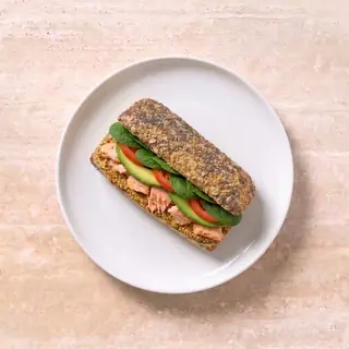 Salmon sandwich